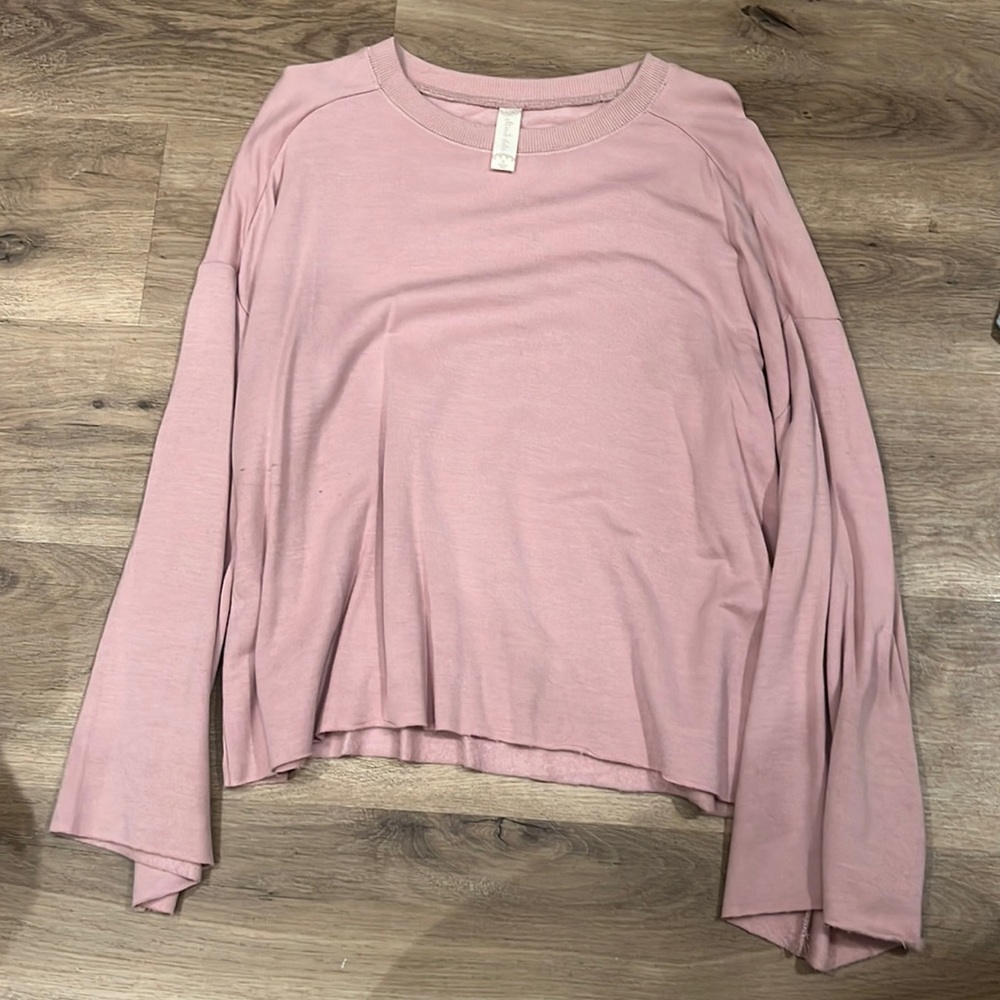 Altard state baby pink soft sweater